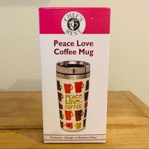 Peace Love Coffee Mug